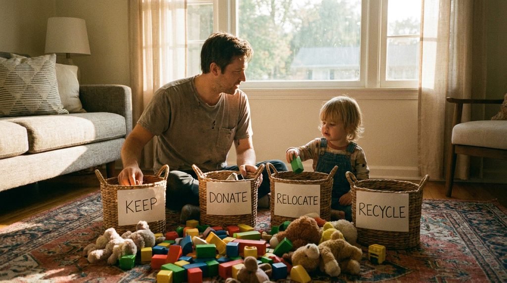 Sort Toys and Decide What to Keep