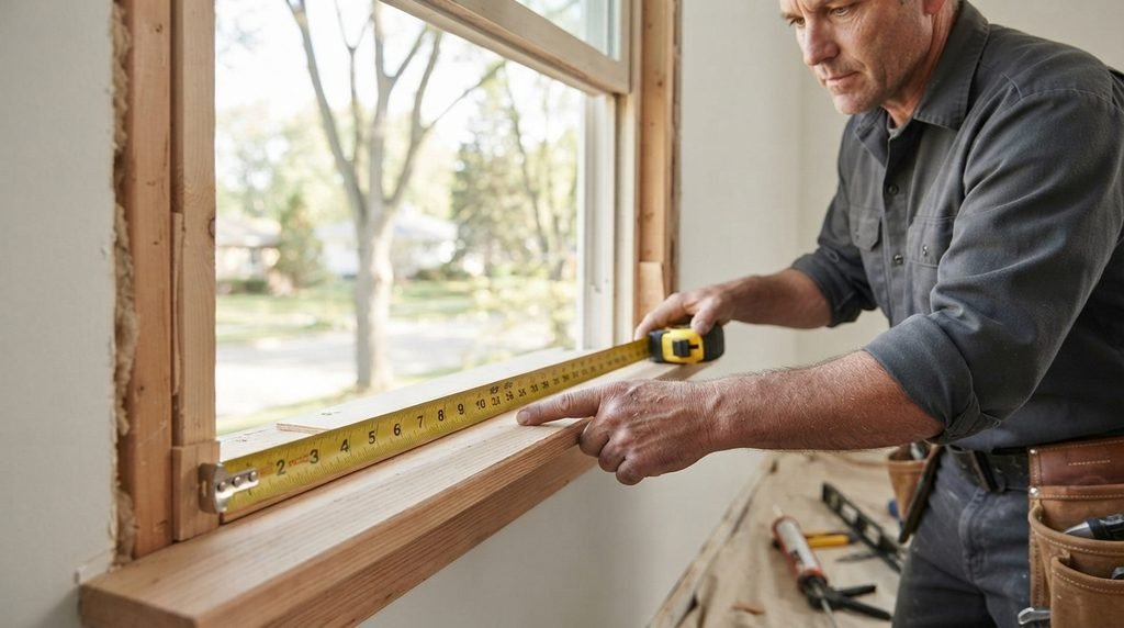 measuring window opening for replacement