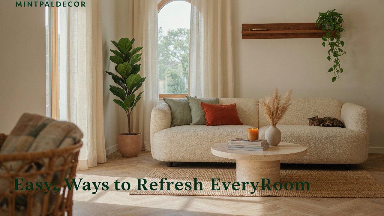 Interior Decoration Tips Mintpaldecor Easy Ways to Refresh Every Room