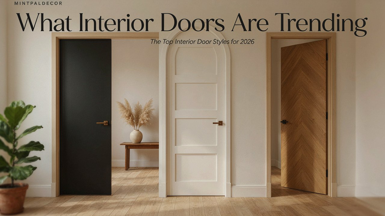 What Interior Doors Are Trending Mintpaldecor The Top Interior Door Styles for 2026