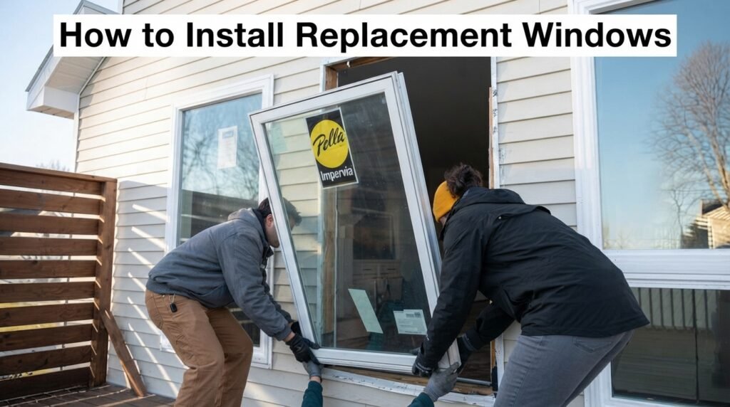 How to Install Replacement Windows