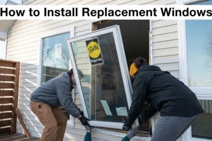 How to Install Replacement Windows